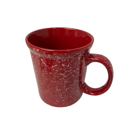 Designo Red Speckled Ceramic Coffee Mug  Read - Picture 5 of 13